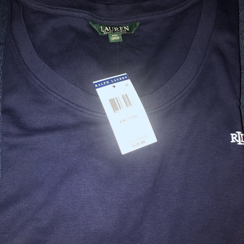 Polo by Ralph Lauren Navy Blue Women's Tee